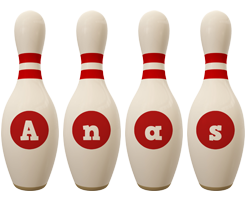 Anas bowling-pin logo