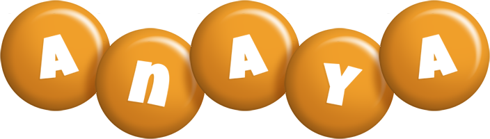 Anaya candy-orange logo