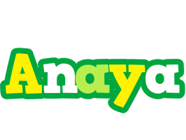Anaya soccer logo