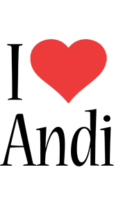 Andi i-love logo