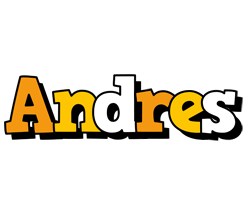 Andres cartoon logo