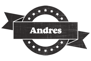 Andres grunge logo