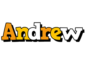 Andrew cartoon logo