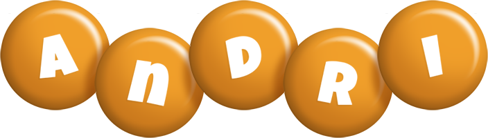 Andri candy-orange logo