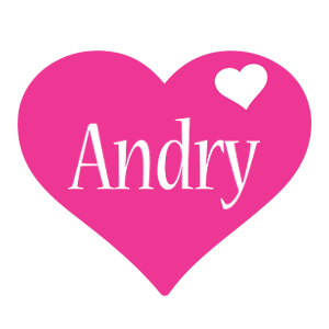 Andry love-heart logo