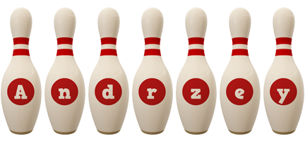 Andrzey bowling-pin logo