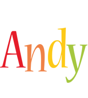 Andy birthday logo