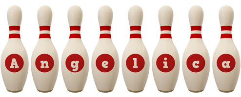 Angelica bowling-pin logo