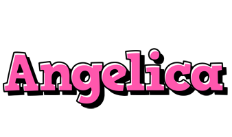 Angelica girlish logo