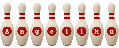 Angelika bowling-pin logo