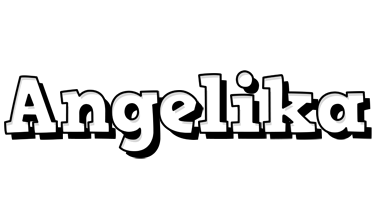 Angelika snowing logo