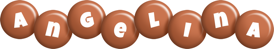 Angelina candy-brown logo