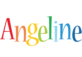 Angeline birthday logo