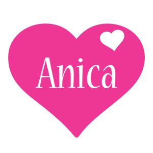 Anica love-heart logo