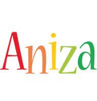 Aniza birthday logo