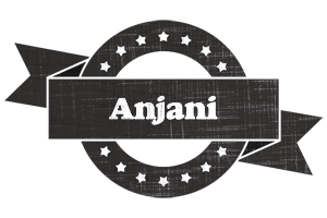 Anjani grunge logo