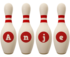 Anje bowling-pin logo