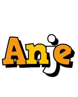 Anje cartoon logo