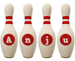 Anju bowling-pin logo