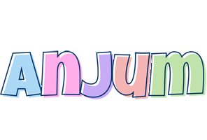 Anjum pastel logo