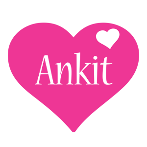 Ankit love-heart logo