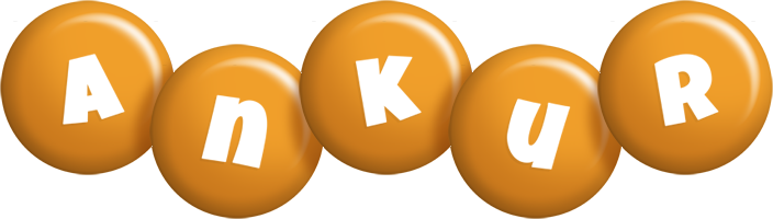 Ankur candy-orange logo