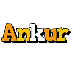 Ankur cartoon logo