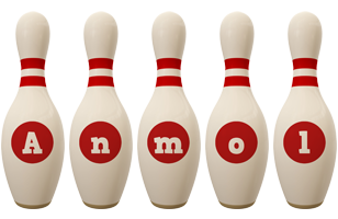 Anmol bowling-pin logo