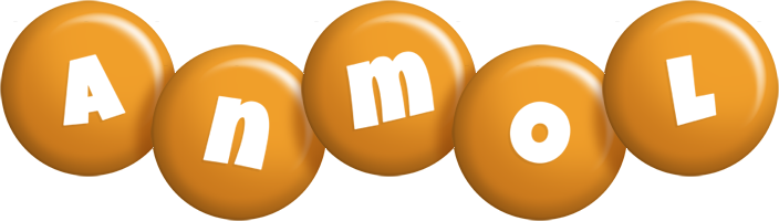 Anmol candy-orange logo