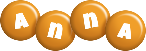 Anna candy-orange logo