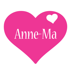 Anne-Ma love-heart logo