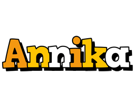 Annika cartoon logo