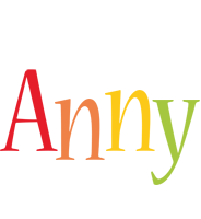 Anny birthday logo