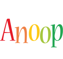 Anoop birthday logo