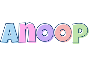 Anoop pastel logo