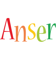 Anser birthday logo