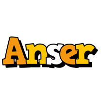 Anser cartoon logo