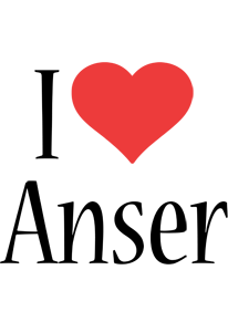 Anser i-love logo