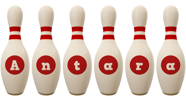 Antara bowling-pin logo