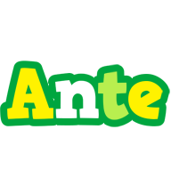 Ante soccer logo