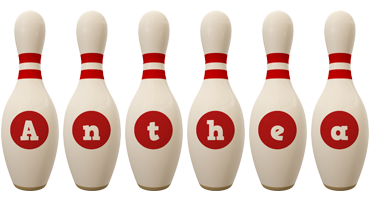 Anthea bowling-pin logo
