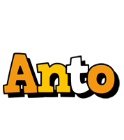Anto cartoon logo