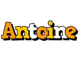 Antoine cartoon logo