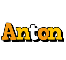 Anton cartoon logo