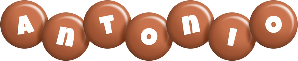 Antonio candy-brown logo
