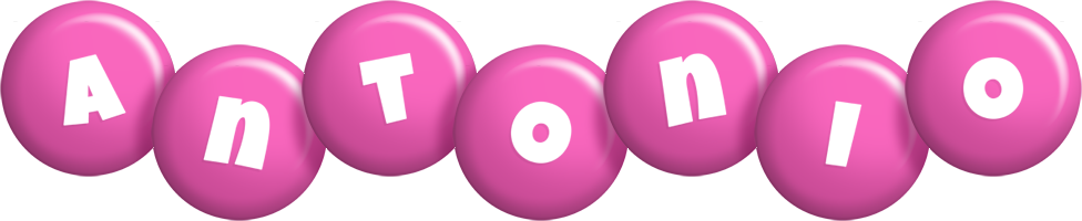 Antonio candy-pink logo