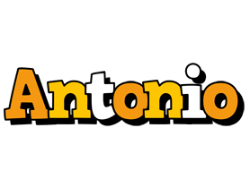 Antonio cartoon logo