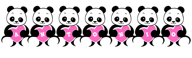 Antonio love-panda logo