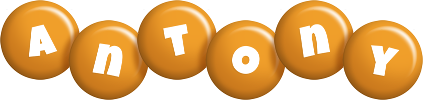 Antony candy-orange logo