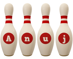 Anuj bowling-pin logo